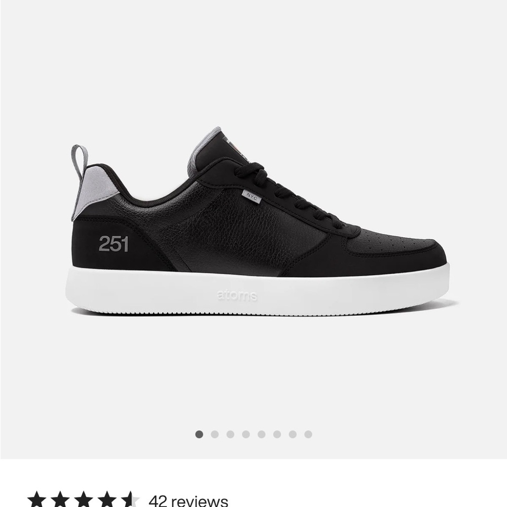 Atoms Model 251 Men’s Black Sneakers